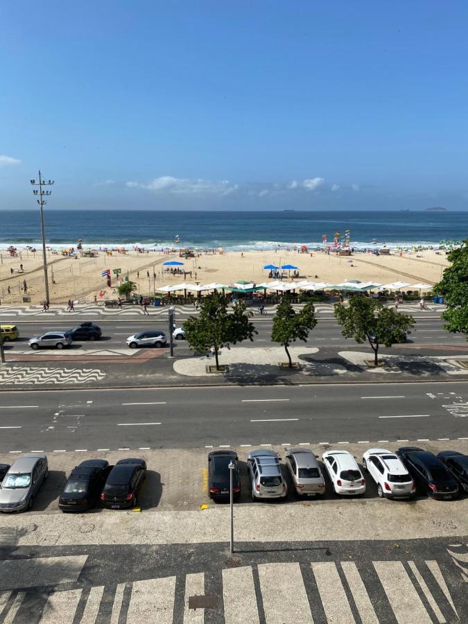 Appartamento Frente Mar De Copacabana Rio de Janeiro Esterno foto