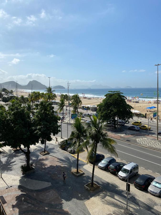 Appartamento Frente Mar De Copacabana Rio de Janeiro Esterno foto