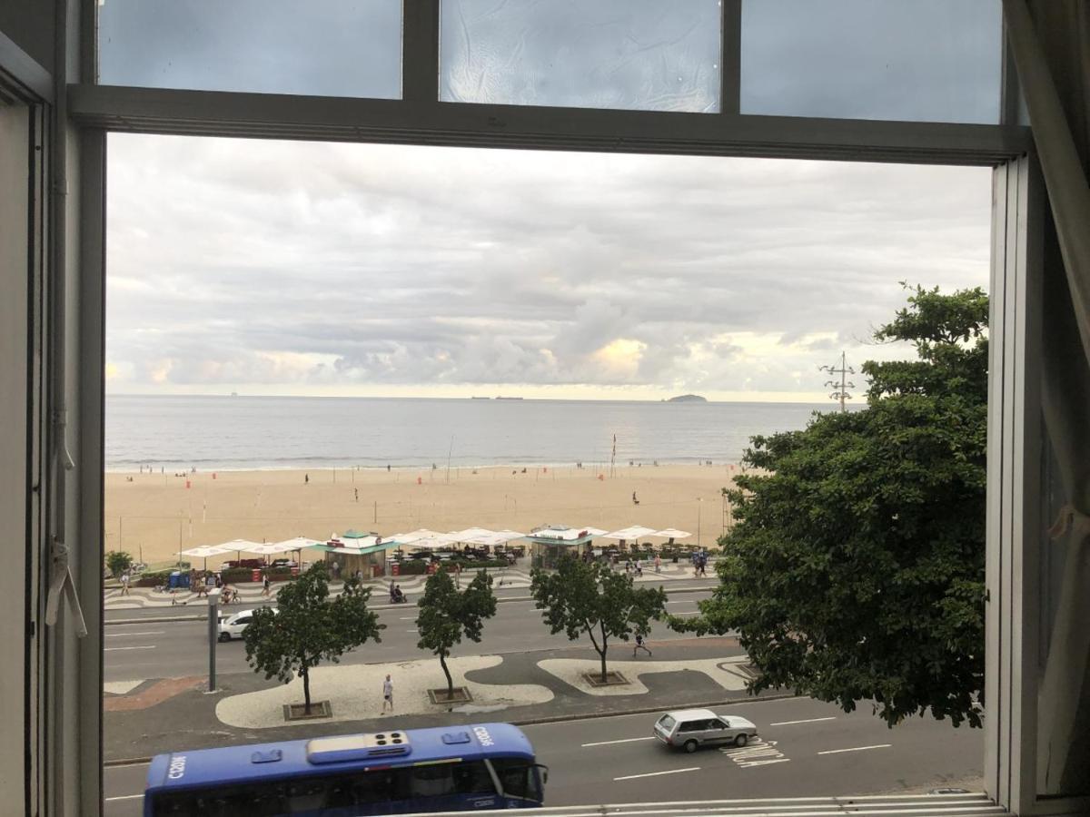 Appartamento Frente Mar De Copacabana Rio de Janeiro Esterno foto