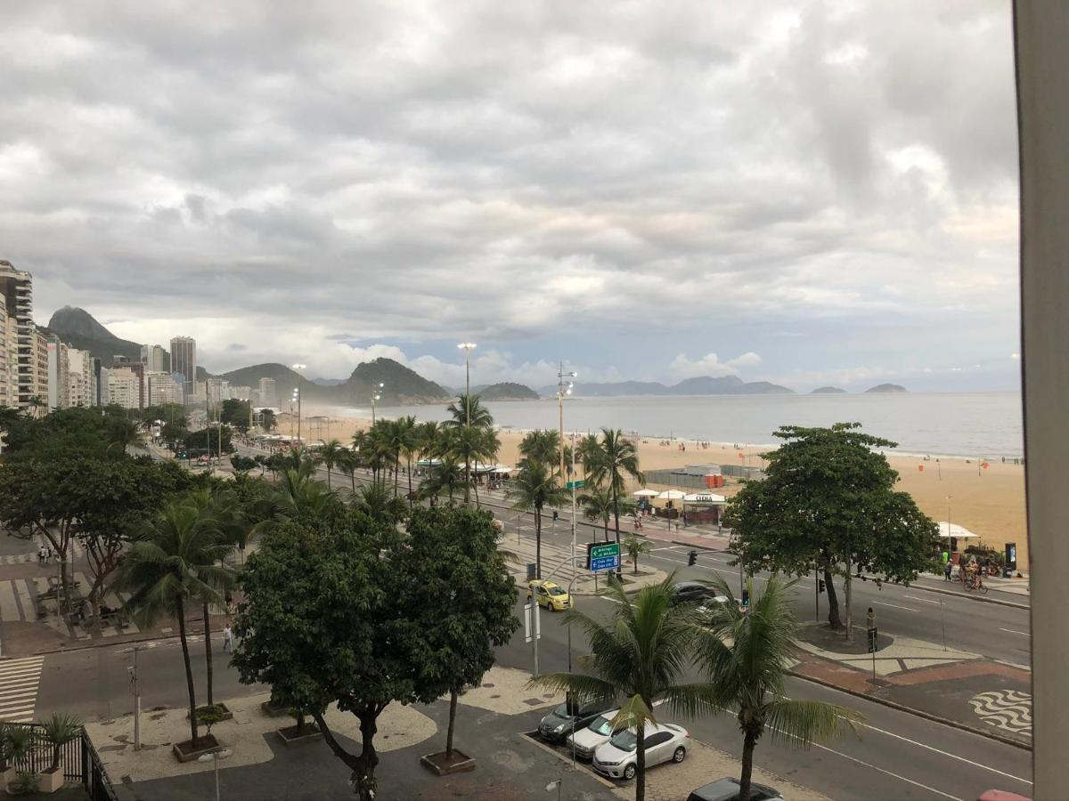 Appartamento Frente Mar De Copacabana Rio de Janeiro Esterno foto