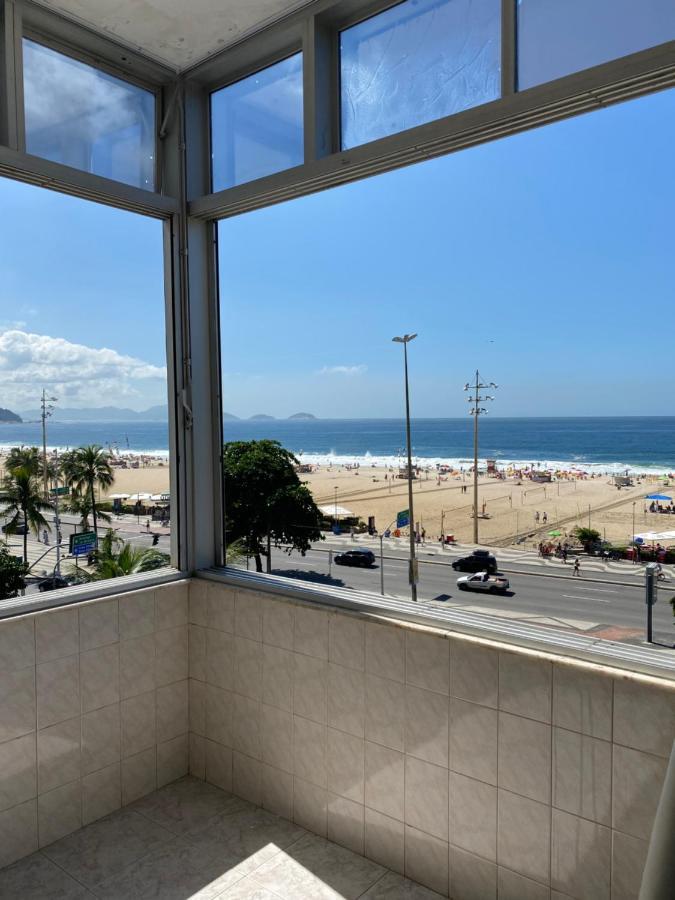 Appartamento Frente Mar De Copacabana Rio de Janeiro Esterno foto