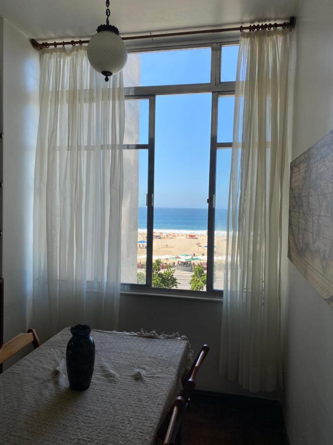 Appartamento Frente Mar De Copacabana Rio de Janeiro Esterno foto